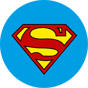 Detail Logo Superman Vector Nomer 8