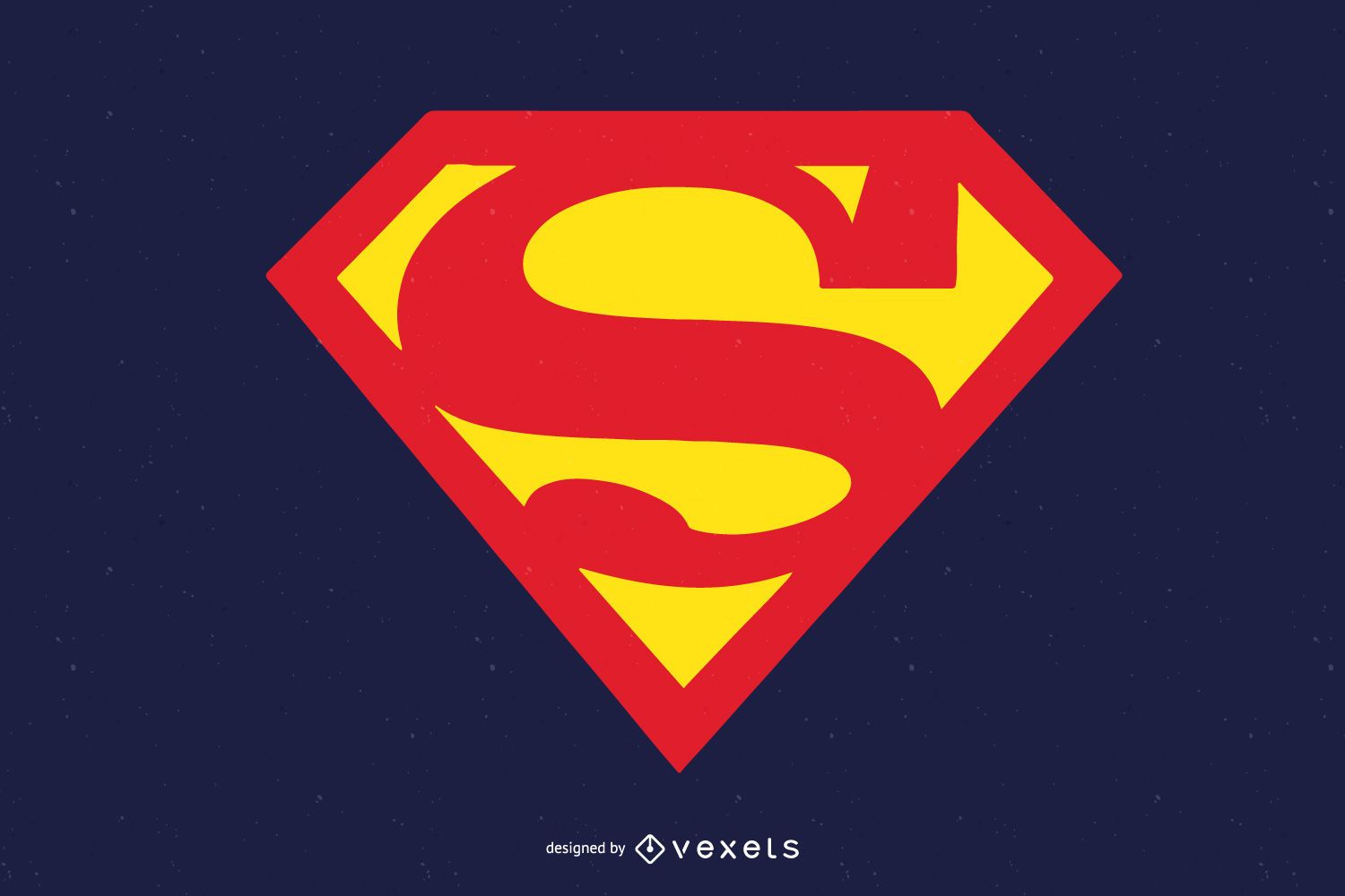 Detail Logo Superman Vector Nomer 11