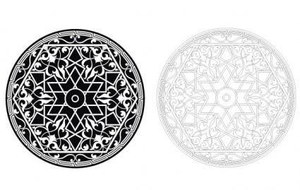 Detail Ornament Islamic Vector Cdr Nomer 29