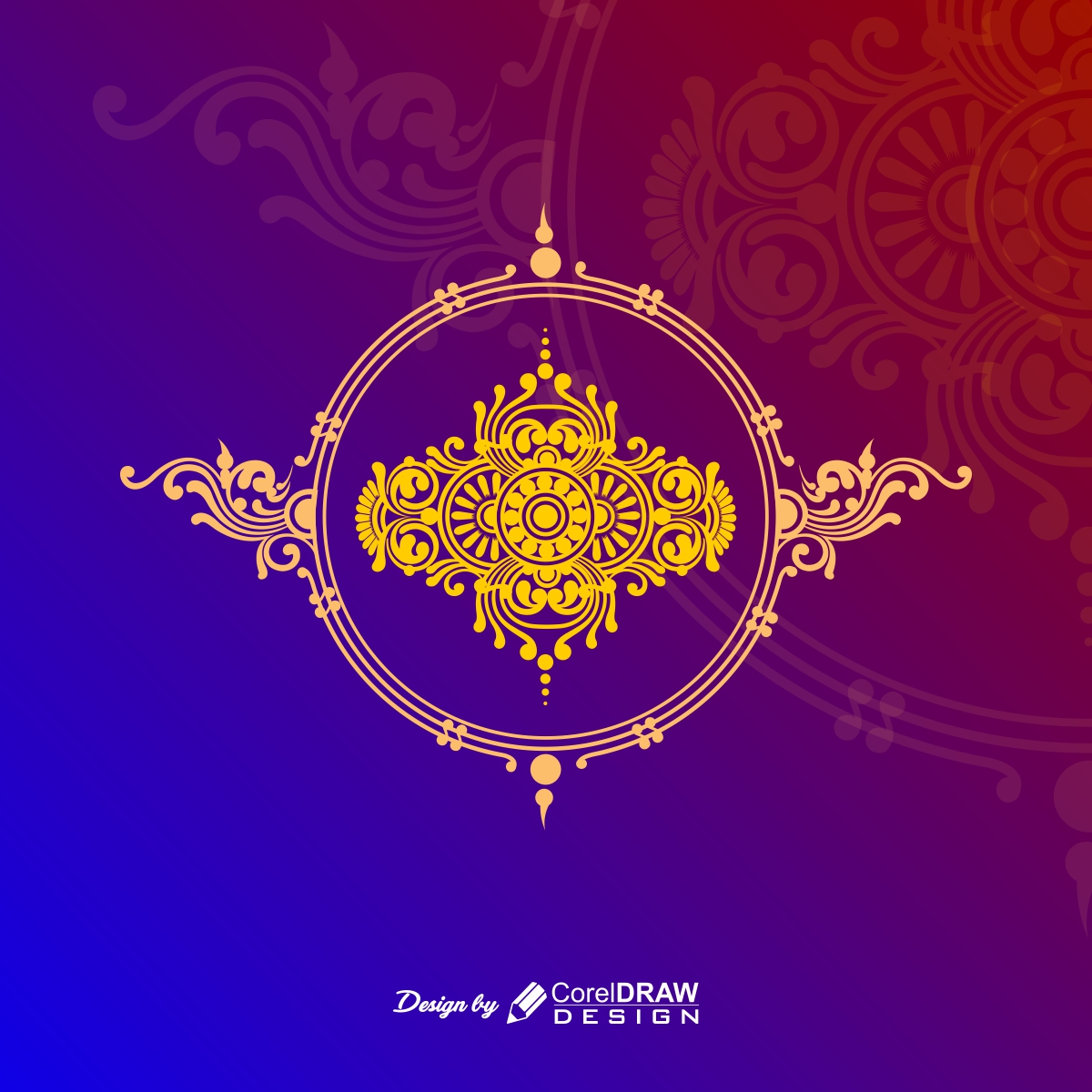 Detail Ornament Islamic Vector Cdr Nomer 39