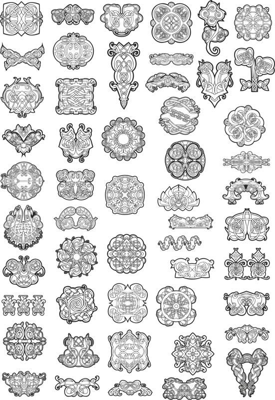 Detail Ornament Islamic Vector Cdr Nomer 46