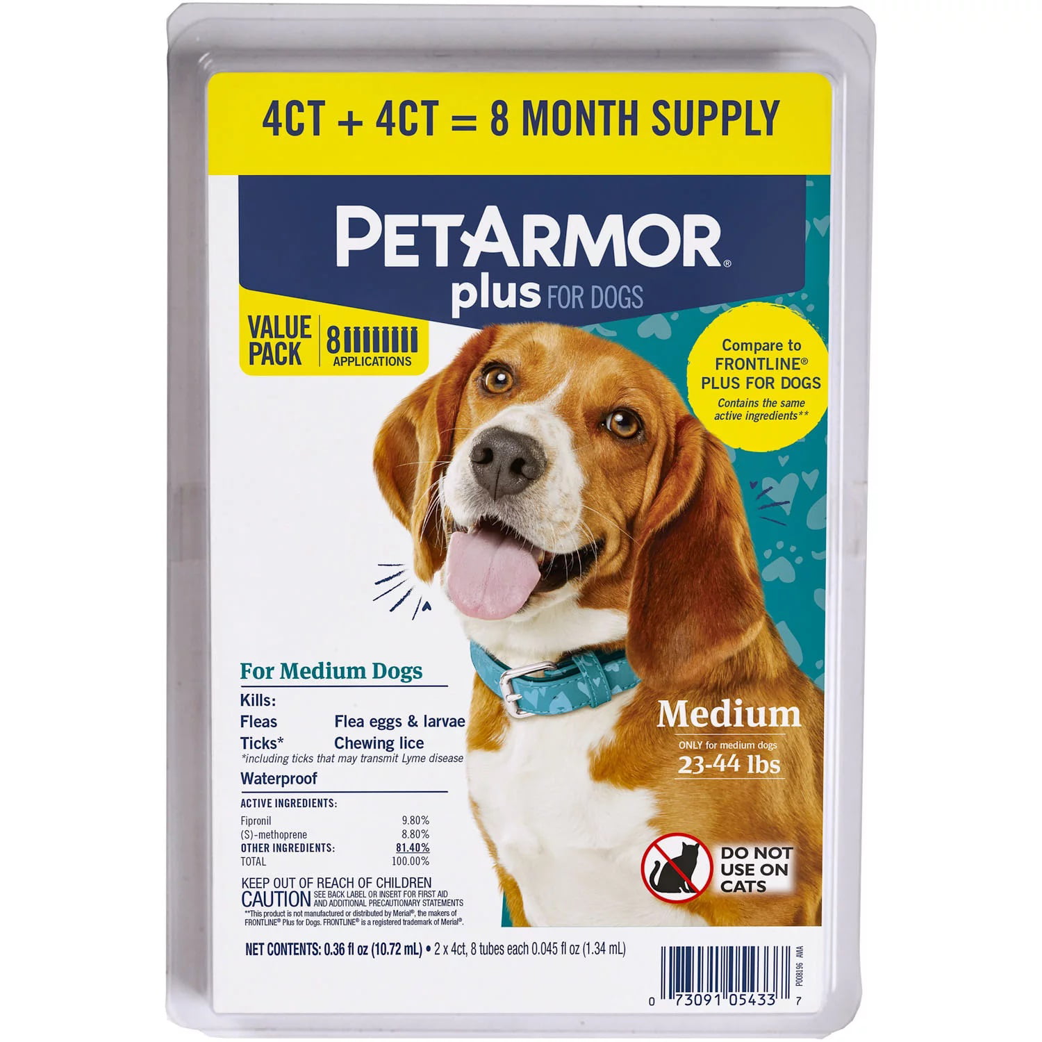 Detail Pet Armor Plus Flea And Tick Nomer 12