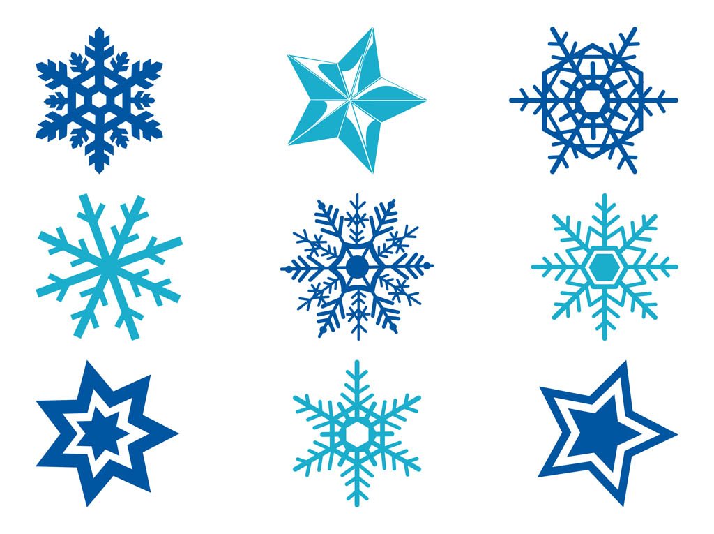 Detail Snowflake Vector Png Nomer 2