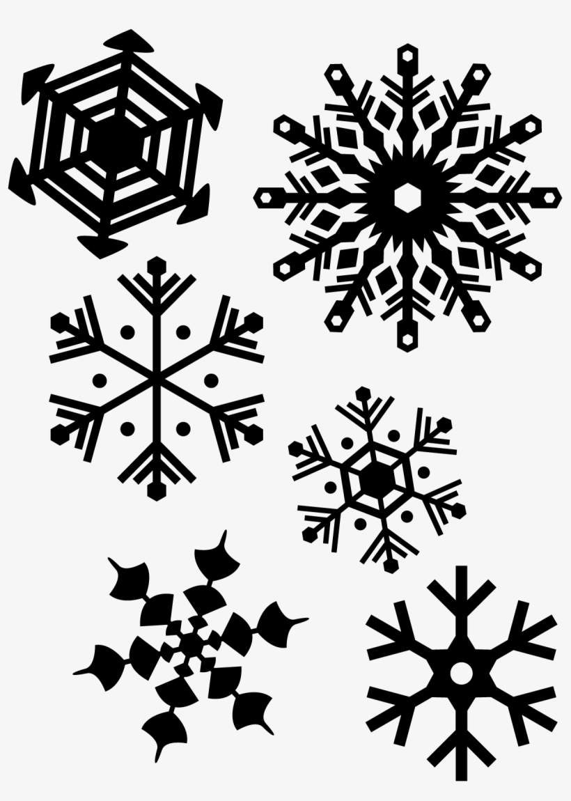 Detail Snowflake Vector Png Nomer 26