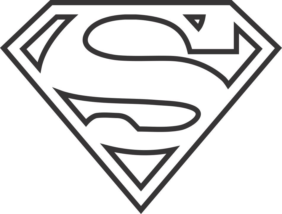 Detail Superman Logo Vector Nomer 2