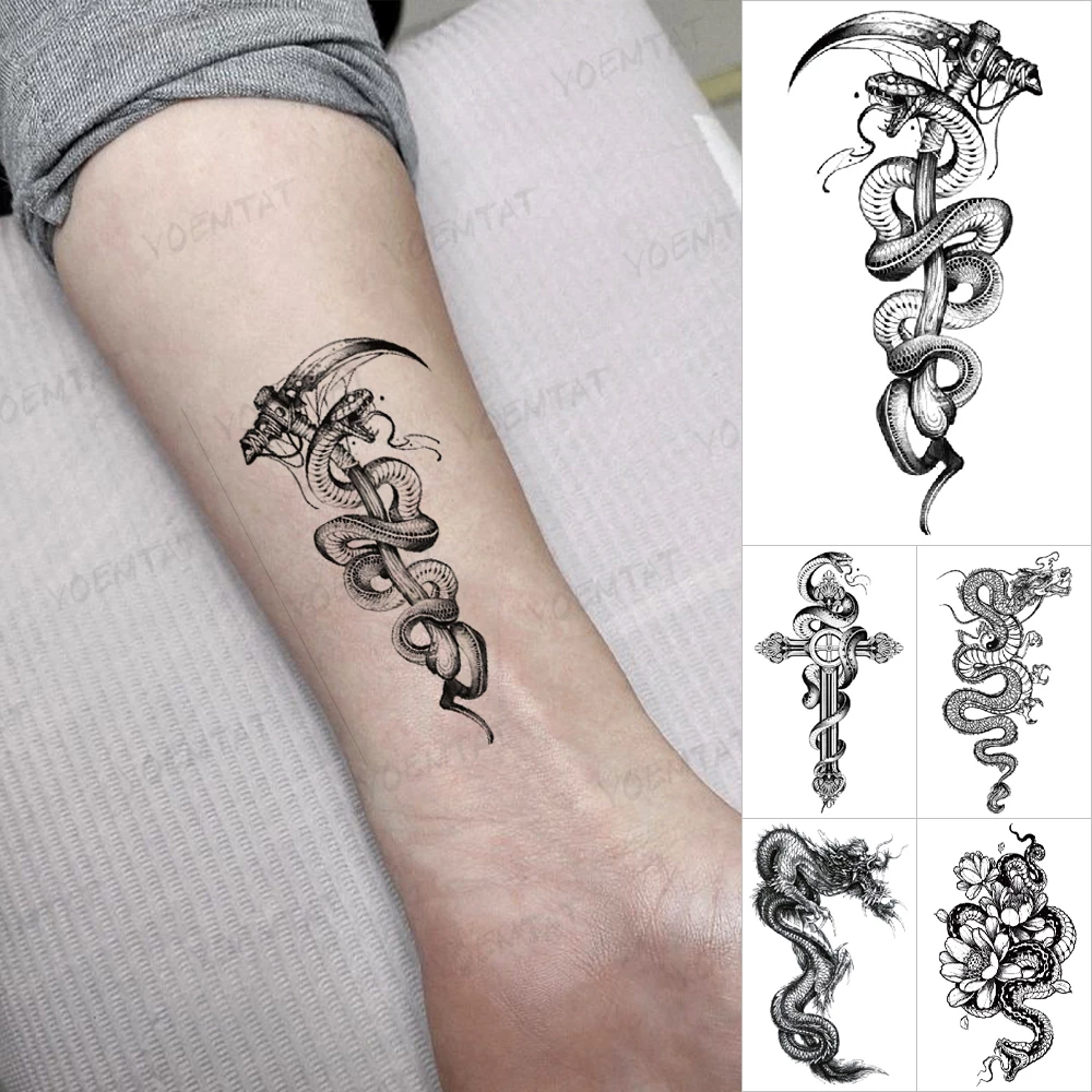 Detail Tato Naga Simple Nomer 38