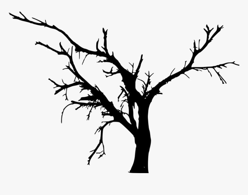 Detail Tree Silhouette Vector Png Nomer 13
