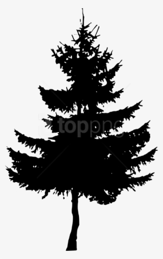 Detail Tree Silhouette Vector Png Nomer 45
