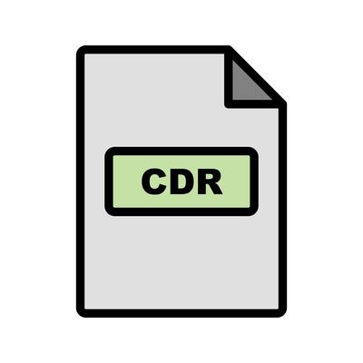 Detail Vector Cdr Nomer 2