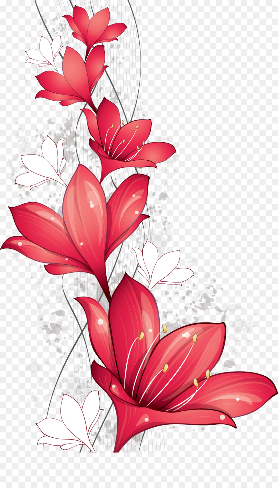 Detail Gambar Bunga Lily Merah Nomer 24