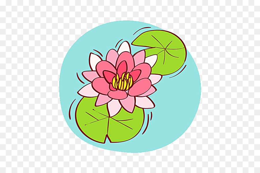 Detail Gambar Bunga Lotus Kartun Nomer 9