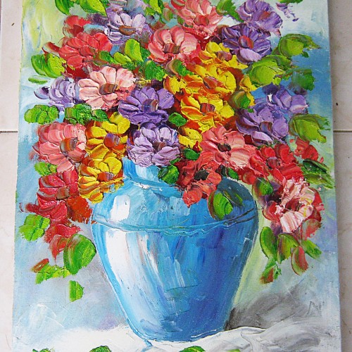 Detail Gambar Bunga Lukisan Keren Nomer 17