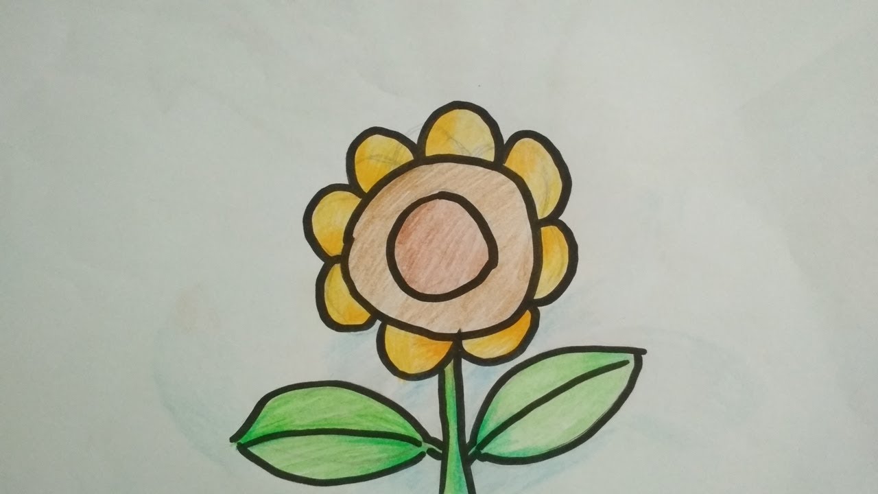 Detail Gambar Bunga Matahari Anak Anak Nomer 14