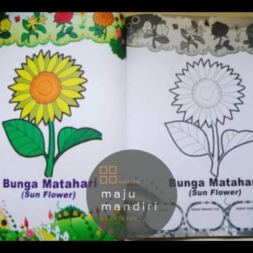 Detail Gambar Bunga Matahari Anak Paud Nomer 52