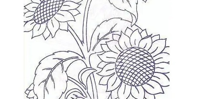 Detail Gambar Bunga Matahari Arsiran Nomer 56