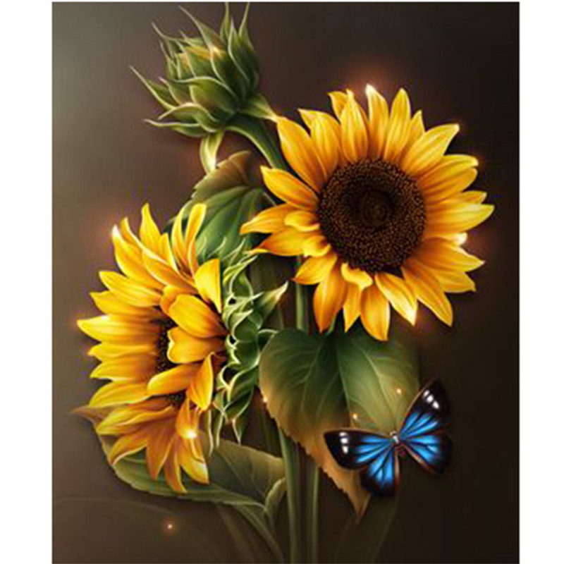 Detail Gambar Bunga Matahari Dan Kupu Kupu Nomer 54