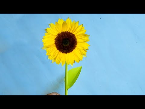 Detail Gambar Bunga Matahari Dari Kertas Origami Nomer 10
