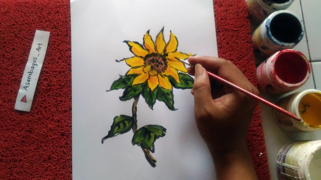Detail Gambar Bunga Matahari Dengan Mudah Nomer 38
