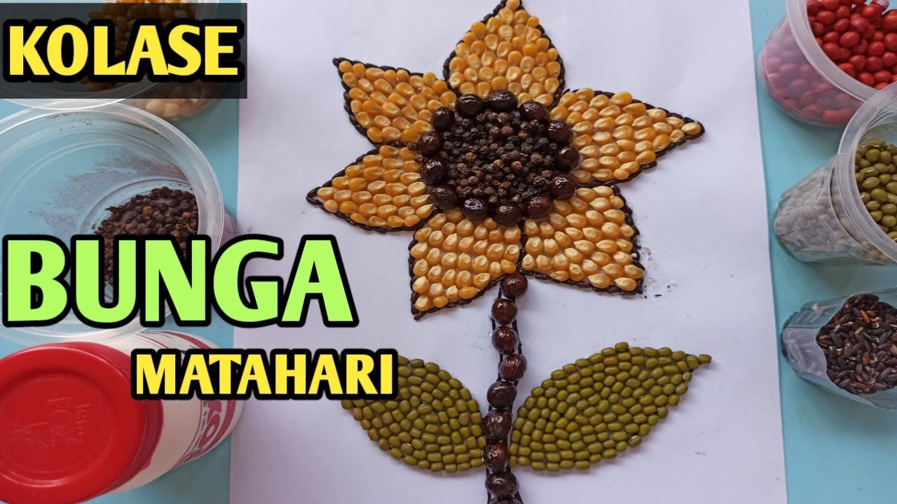 Detail Gambar Bunga Matahari Kolase Nomer 24