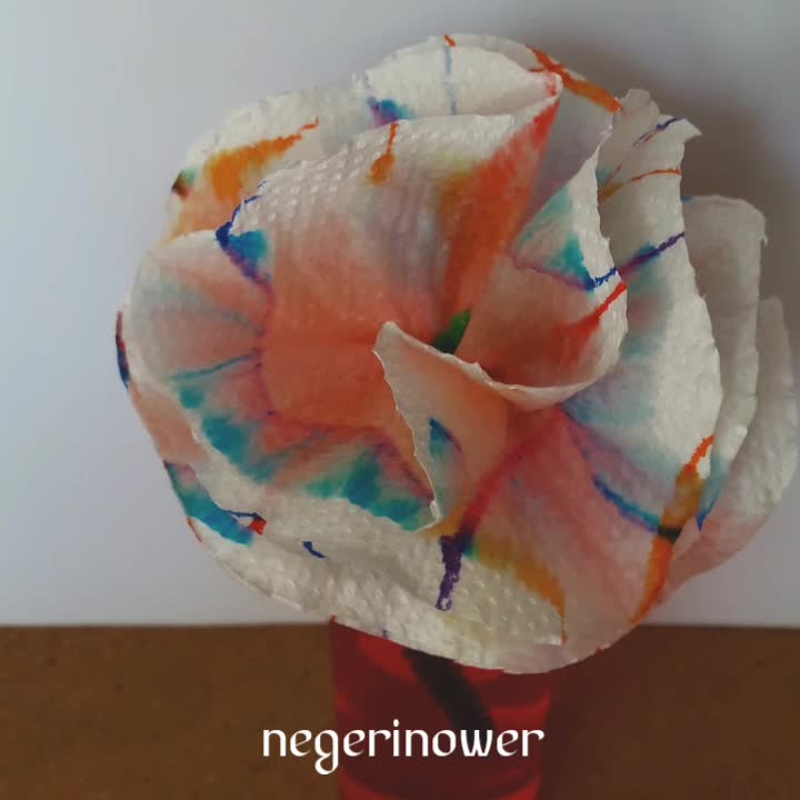 Detail Gambar Bunga Mawar Dari Kertas Sawi Nomer 3