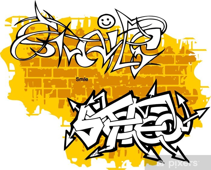 Detail Graffiti Smiley Nomer 7
