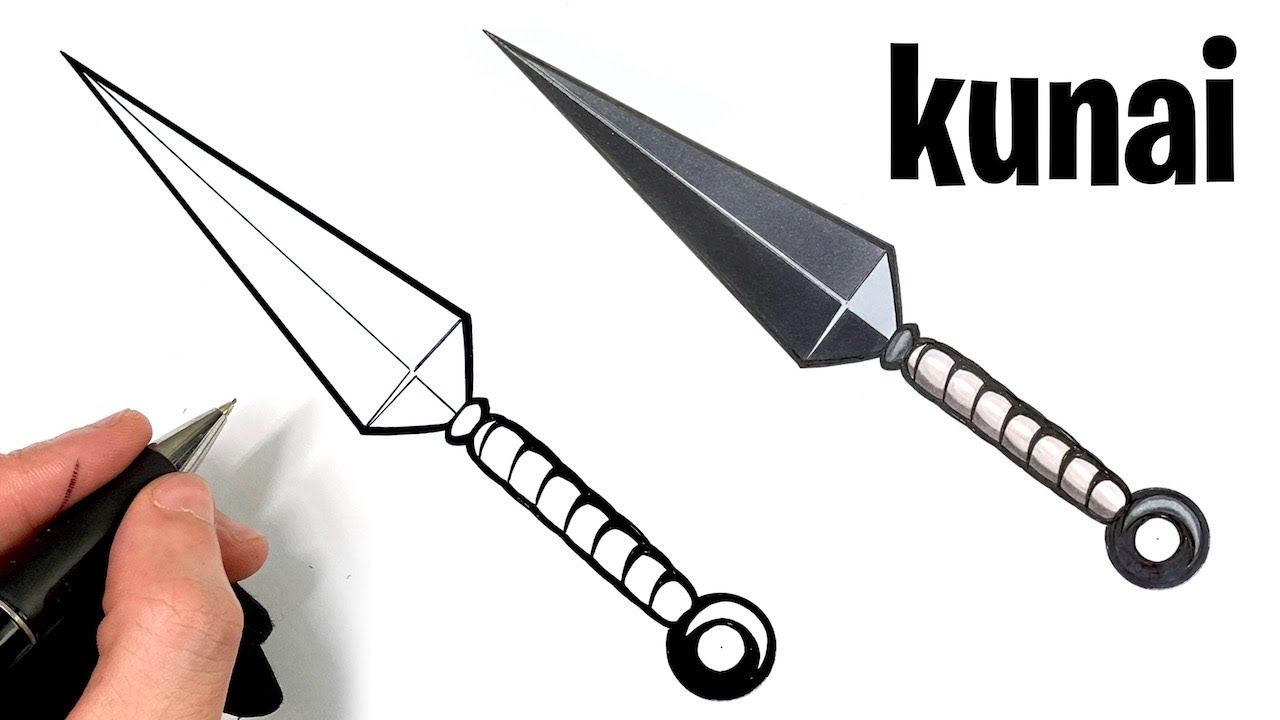 Detail Kunai Zeichnen Nomer 2