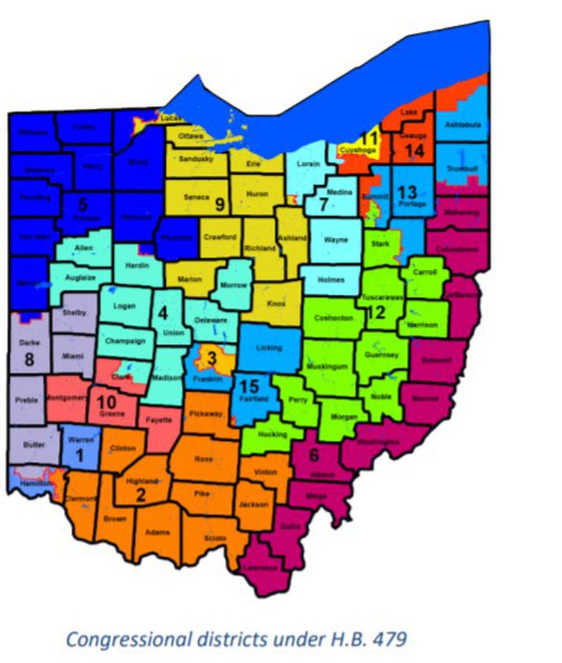 Detail Landkarte Ohio Nomer 10