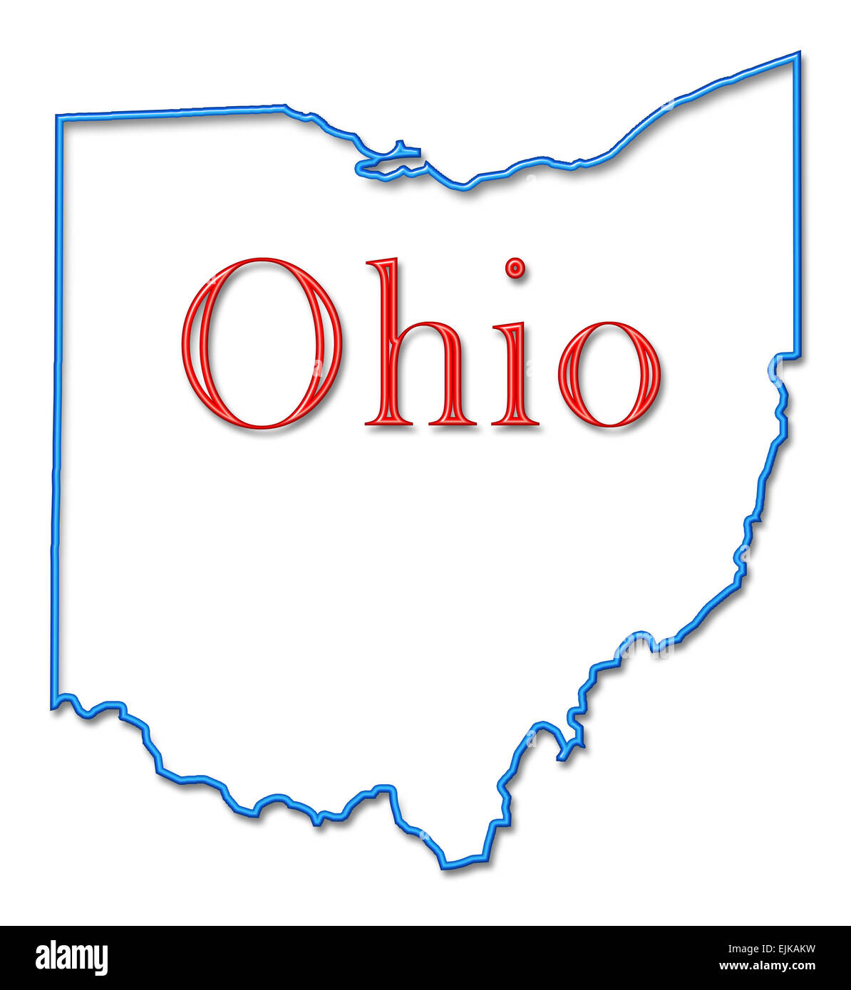 Detail Landkarte Ohio Nomer 15