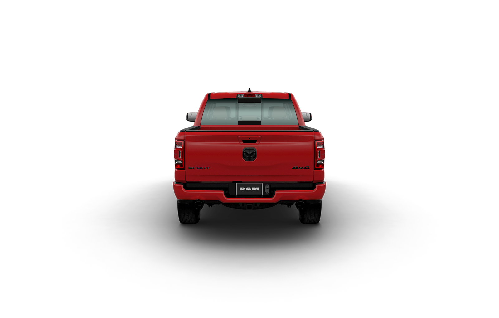 Red Dodge Ram 1500 - KibrisPDR