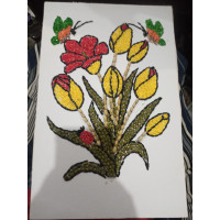 Detail Gambar Bunga Mawar Kolase Nomer 35