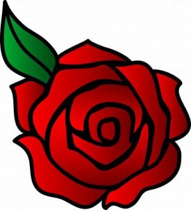 Detail Gambar Bunga Mawar Merah Kartun Nomer 52