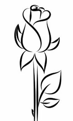Detail Gambar Bunga Mawar Yg Simpel Nomer 5