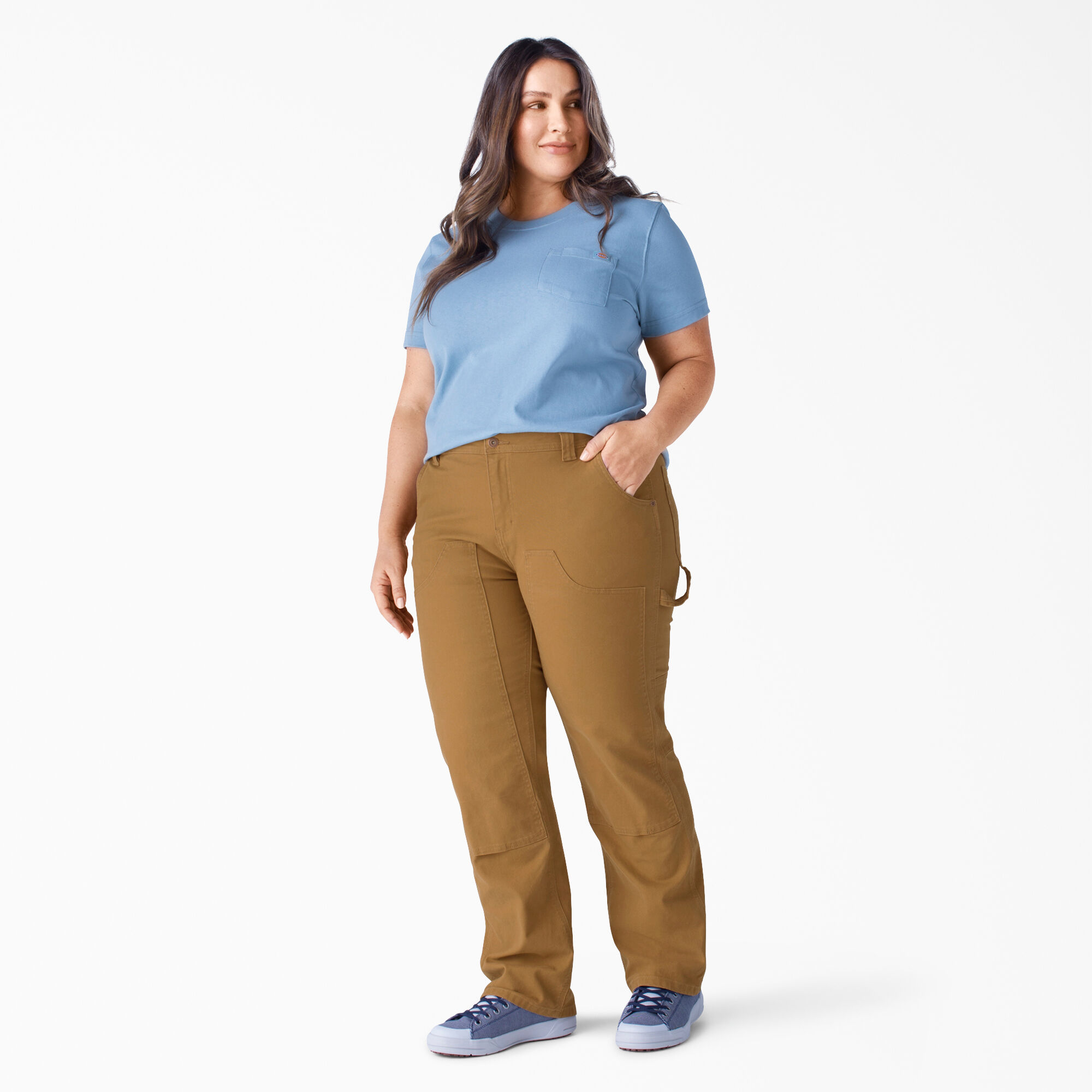 Detail Plus Size Model Jeans Nomer 15