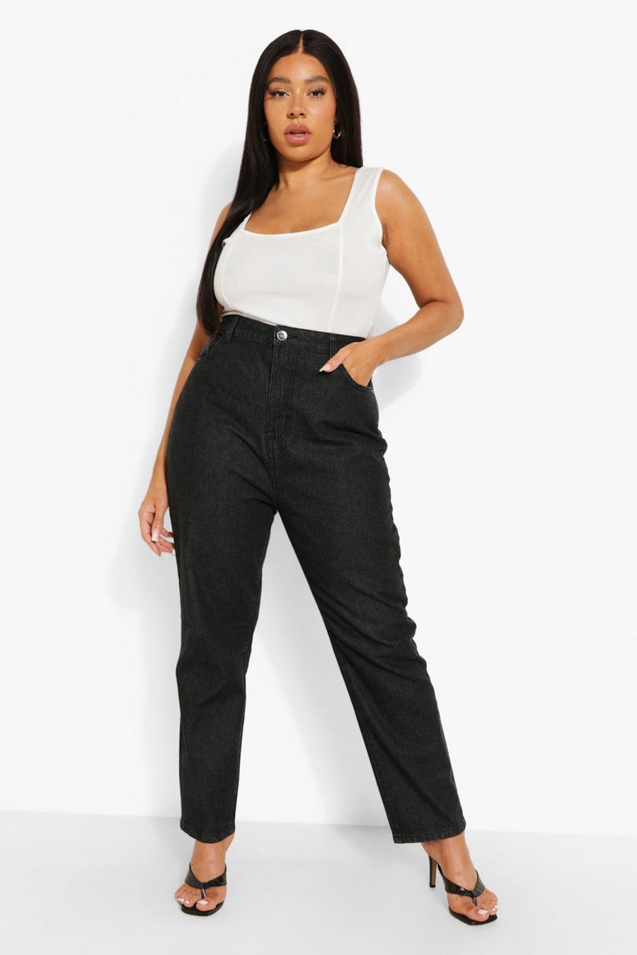 Detail Plus Size Model Jeans Nomer 7