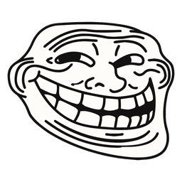 Detail Troll Face Png Nomer 11