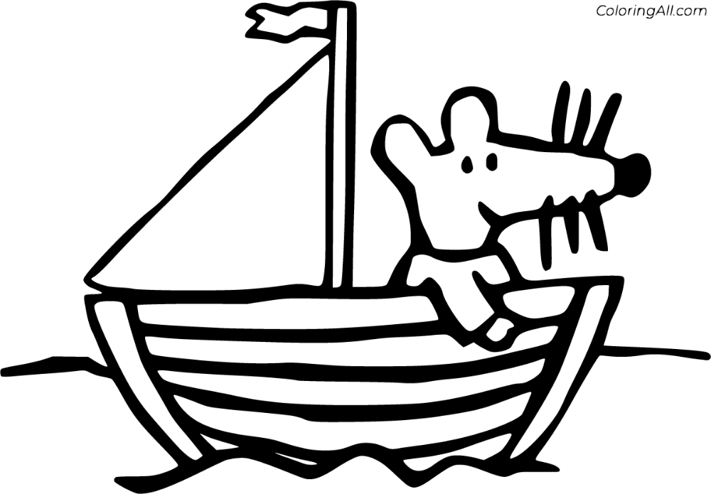 Detail U Boot Ausmalbild Nomer 25