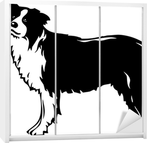 Detail Border Collie Gezeichnet Nomer 6