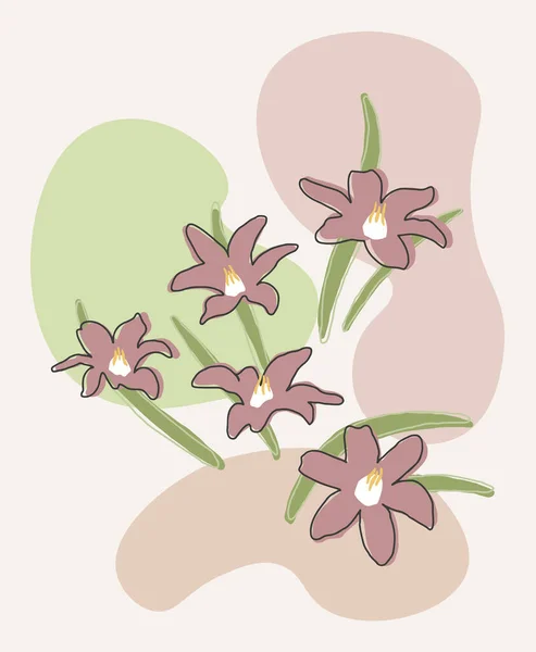 Detail Gambar Bunga Orkid Kartun Nomer 45