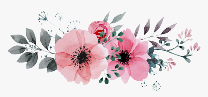 Detail Gambar Bunga Pink Png Gambar Watercolor Png Nomer 17