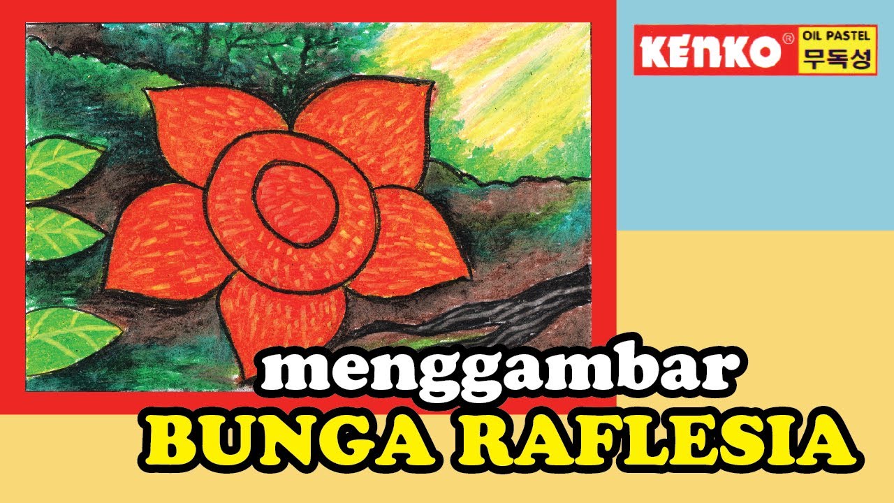 Detail Gambar Bunga Raflesia Pakai Pensil Nomer 2