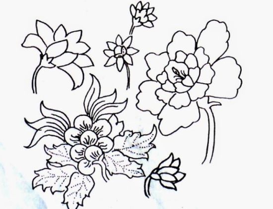 Detail Gambar Bunga Ragam Hias Nomer 42