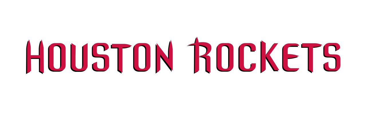 Detail Houston Rockets Logo Font Nomer 3