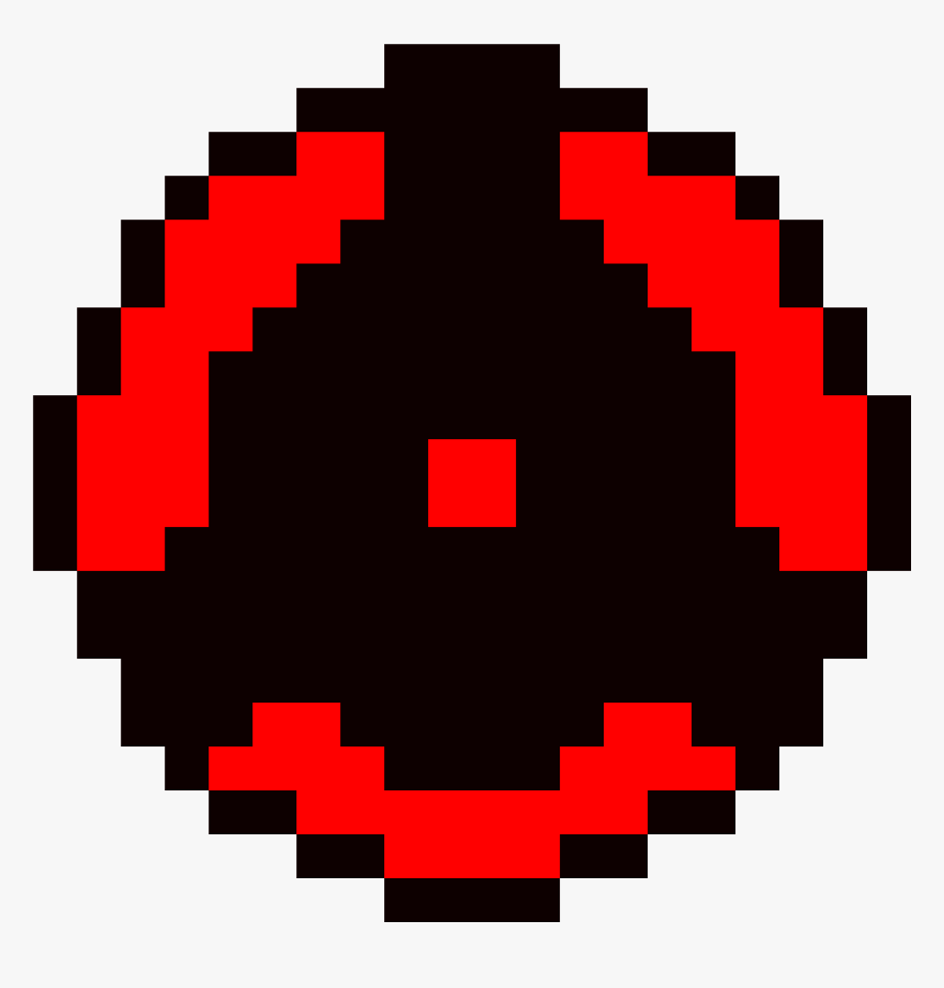 Detail Pixel Art Sharingan Nomer 2