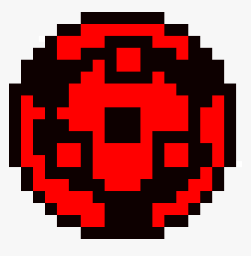 Detail Pixel Art Sharingan Nomer 5