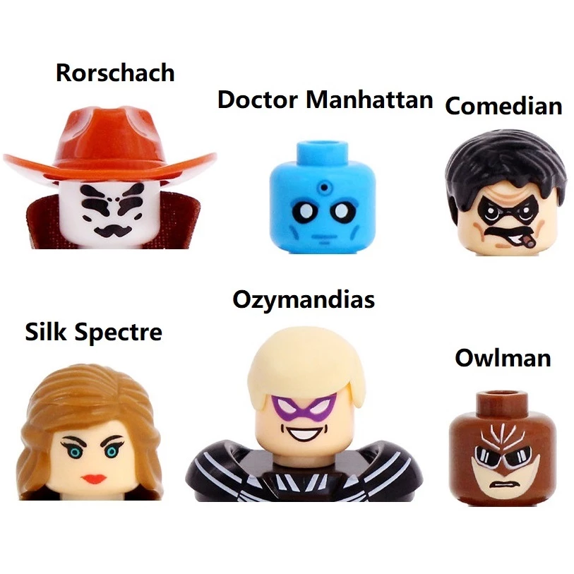 Detail Rorschach Silk Spectre Nomer 3