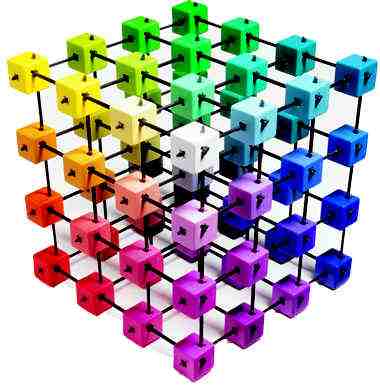 Detail 3d Color Cube Nomer 9