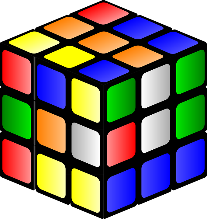 Detail 3d Color Cube Nomer 10