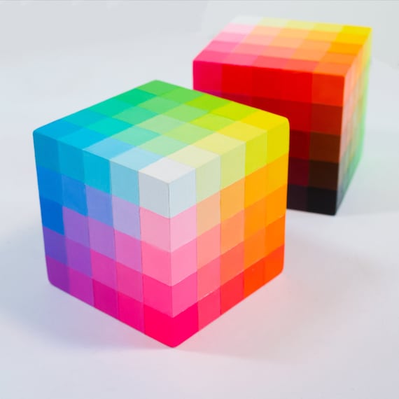 Detail 3d Color Cube Nomer 14