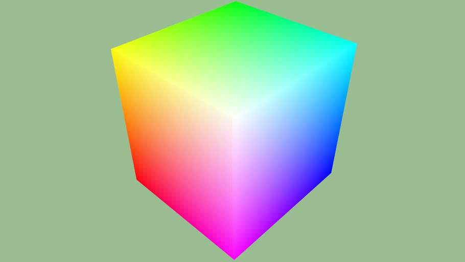 3d Color Cube - KibrisPDR