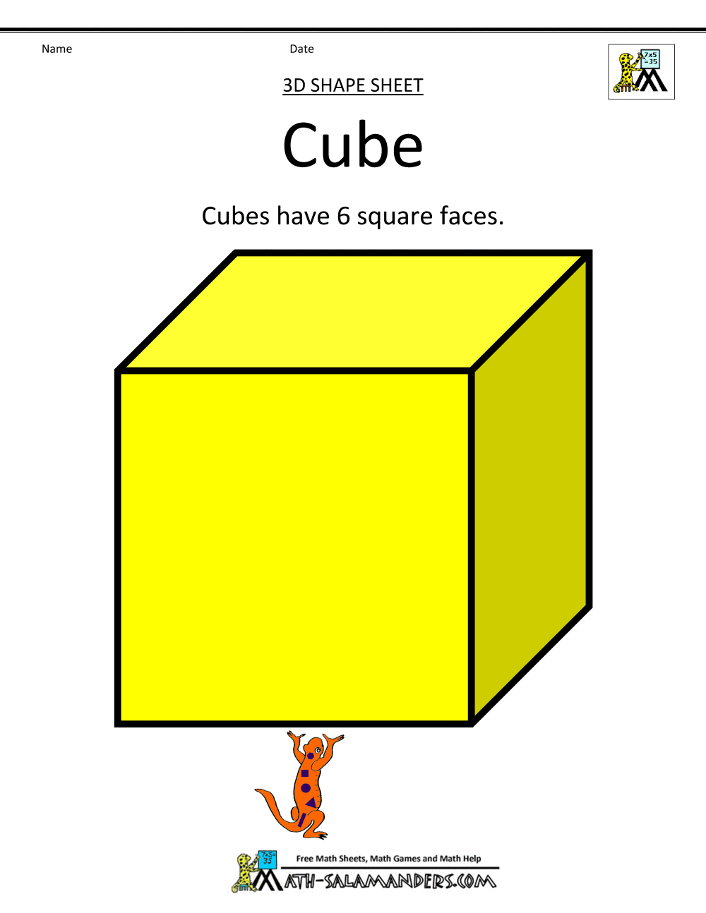 Detail 3d Color Cube Nomer 17